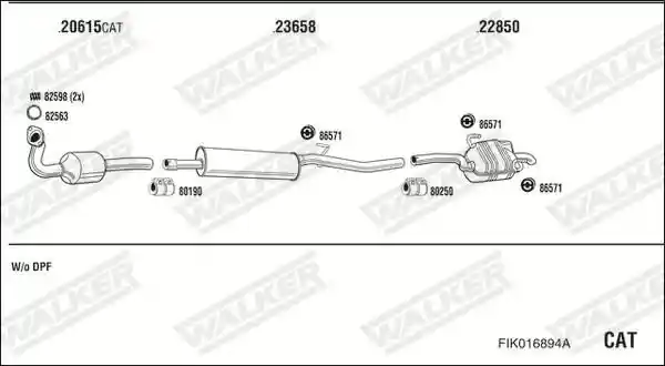 WALKER FIK016894A