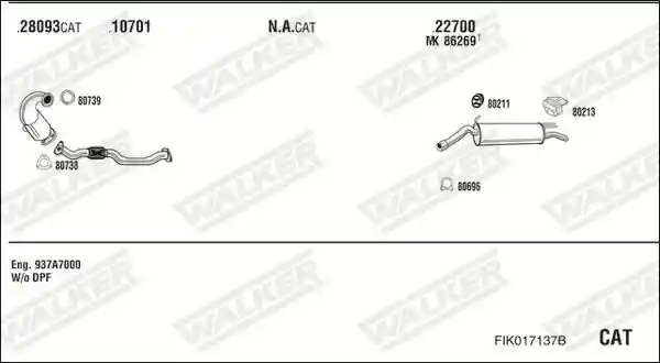 WALKER FIK017137B