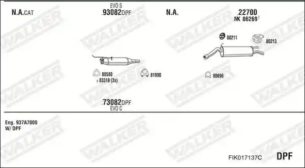 WALKER FIK017137C
