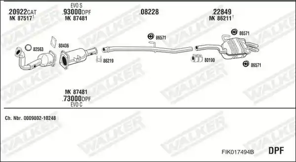 WALKER FIK017494B