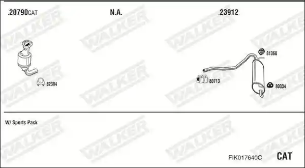 WALKER FIK017640C