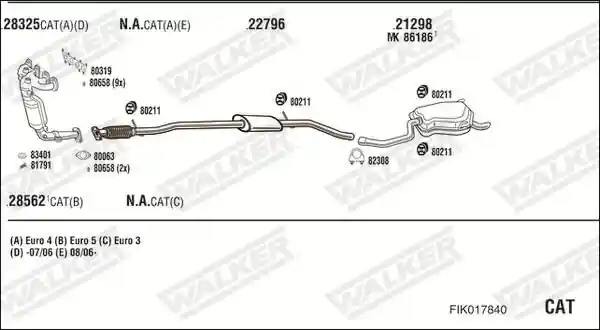 WALKER FIK017840