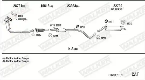 WALKER FIK017910