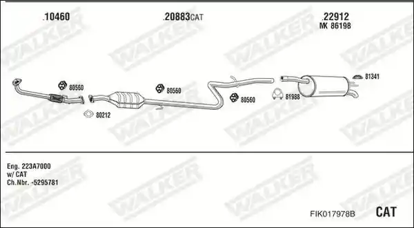 WALKER FIK017978B