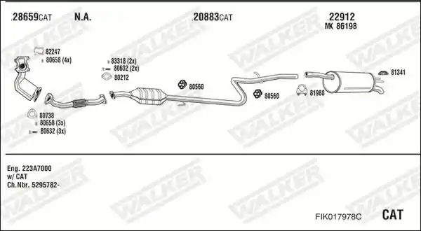 WALKER FIK017978C