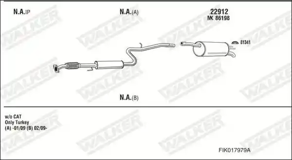 WALKER FIK017979A