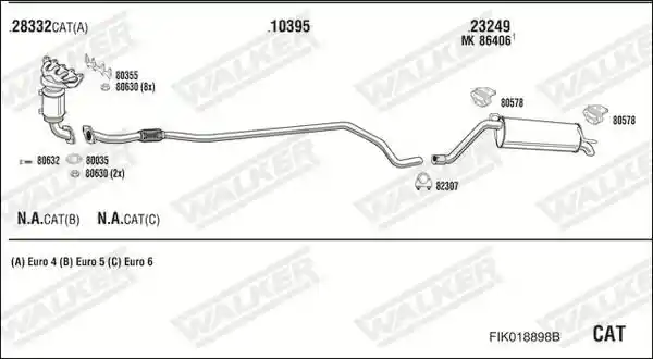 WALKER FIK018898B