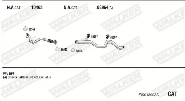 WALKER FIK018903A