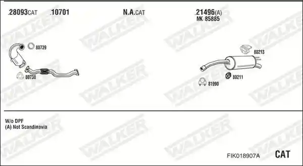 WALKER FIK018907A