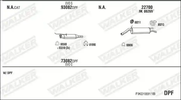 WALKER FIK018911B