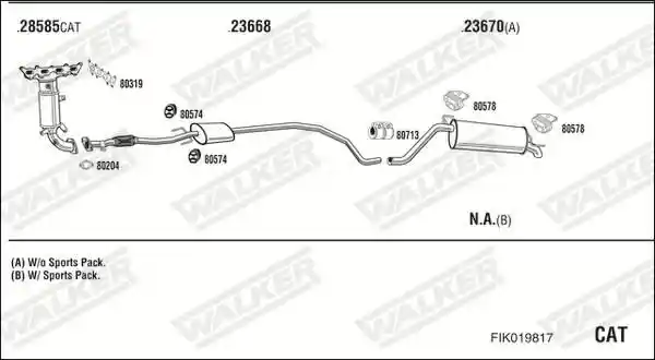 WALKER FIK019817