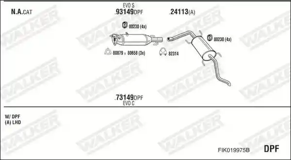 WALKER FIK019975B