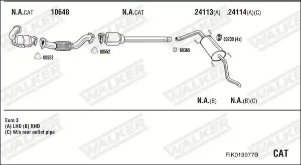WALKER FIK019977B
