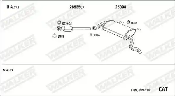 WALKER FIK019979A