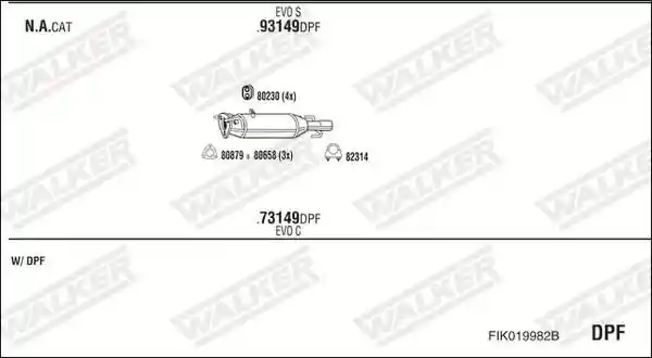 WALKER FIK019982B