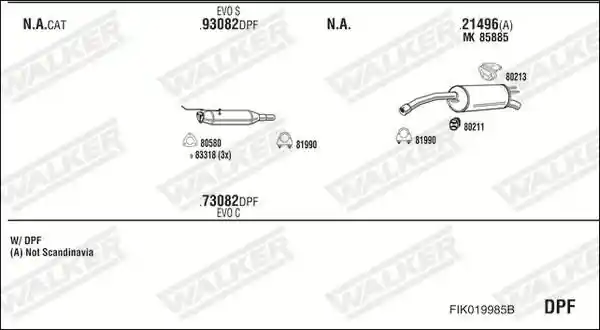 WALKER FIK019985B