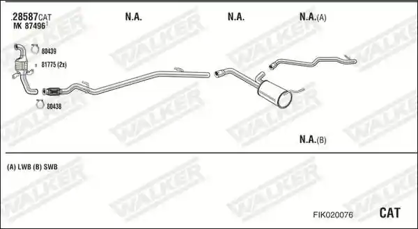 WALKER FIK020076