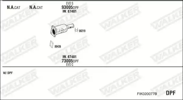 WALKER FIK020077B