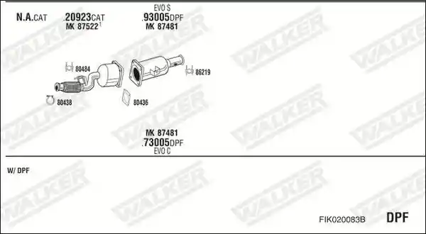 WALKER FIK020083B