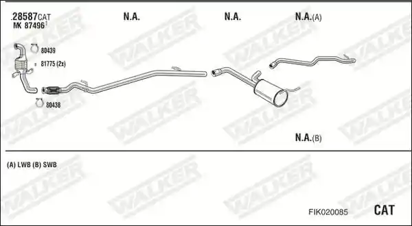 WALKER FIK020085