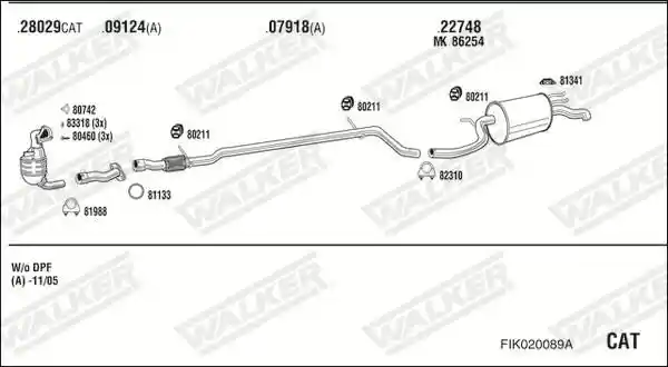 WALKER FIK020089A