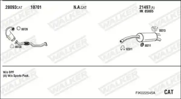 WALKER FIK022545A