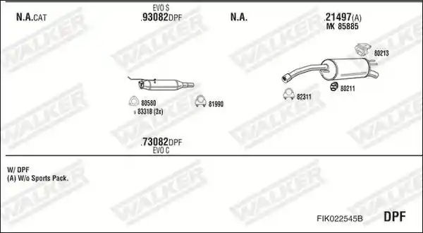 WALKER FIK022545B
