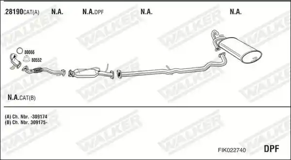 WALKER FIK022740