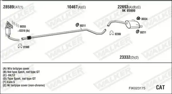 WALKER FIK023175