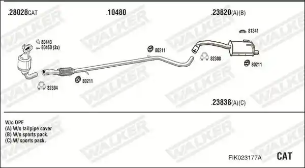 WALKER FIK023177A