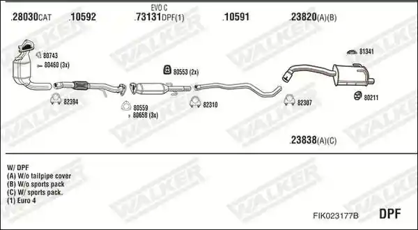 WALKER FIK023177B