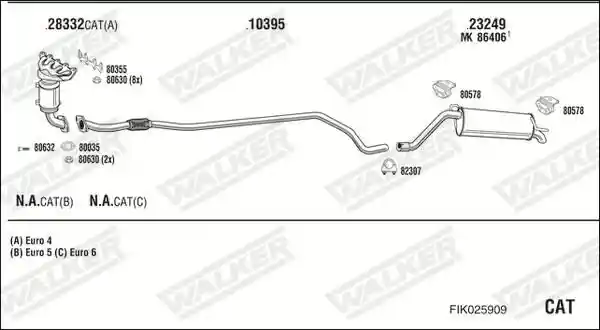 WALKER FIK025909