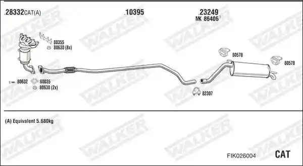 WALKER FIK026004