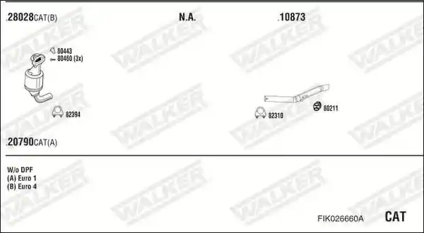 WALKER FIK026660A