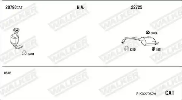 WALKER FIK027952A