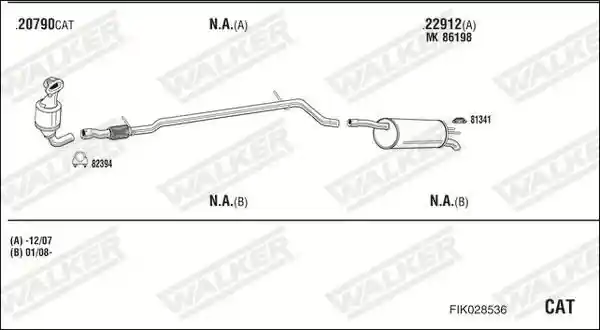 WALKER FIK028536