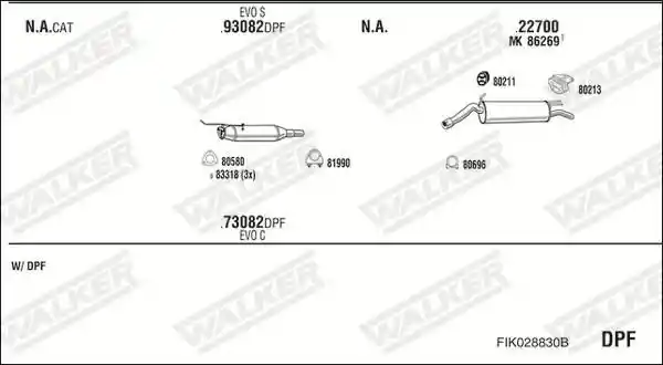 WALKER FIK028830B