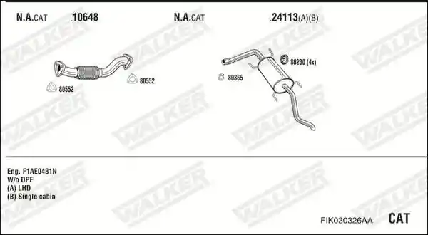 WALKER FIK030326AA