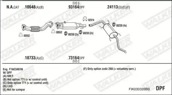 WALKER FIK030326BB