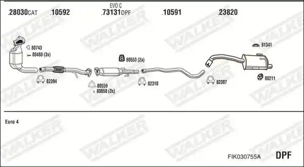 WALKER FIK030755A