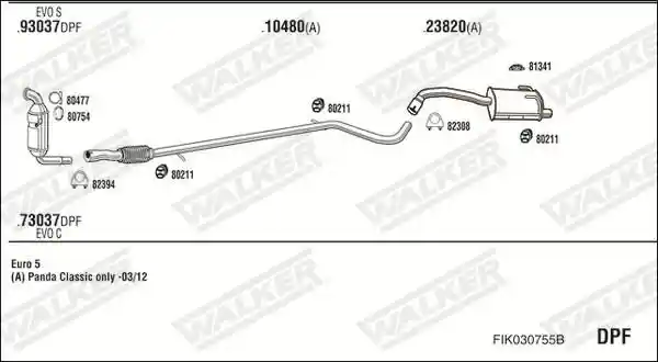 WALKER FIK030755B