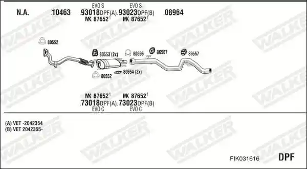 WALKER FIK031616