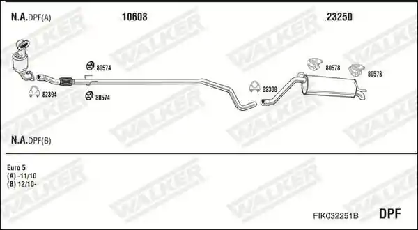 WALKER FIK032251B