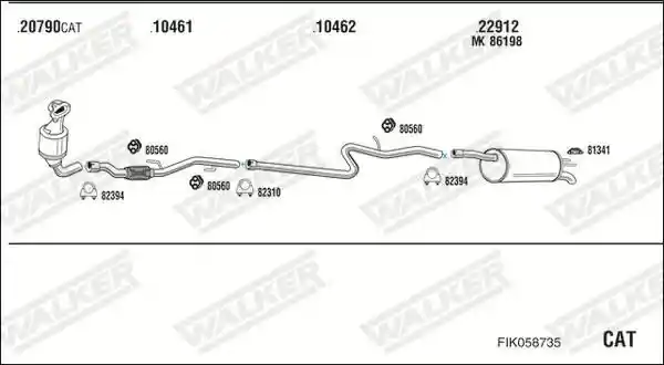 WALKER FIK058735