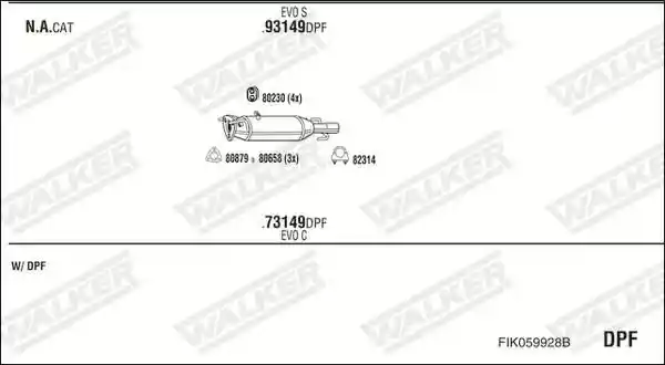 WALKER FIK059928B