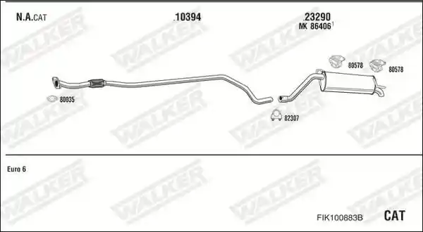 WALKER FIK100883B