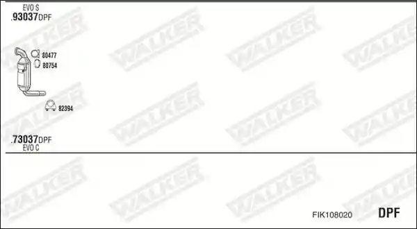 WALKER FIK108020