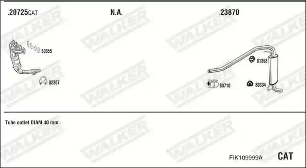WALKER FIK109999A
