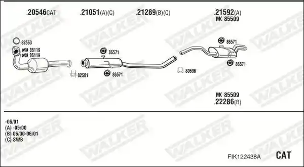 WALKER FIK122438A