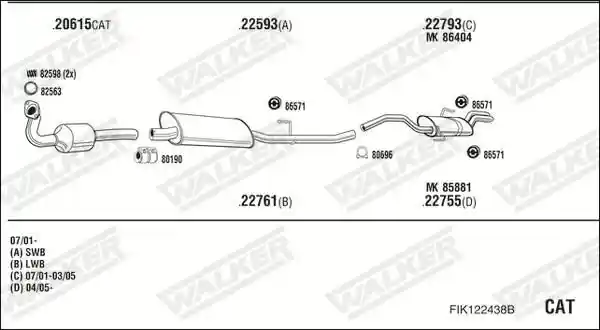 WALKER FIK122438B